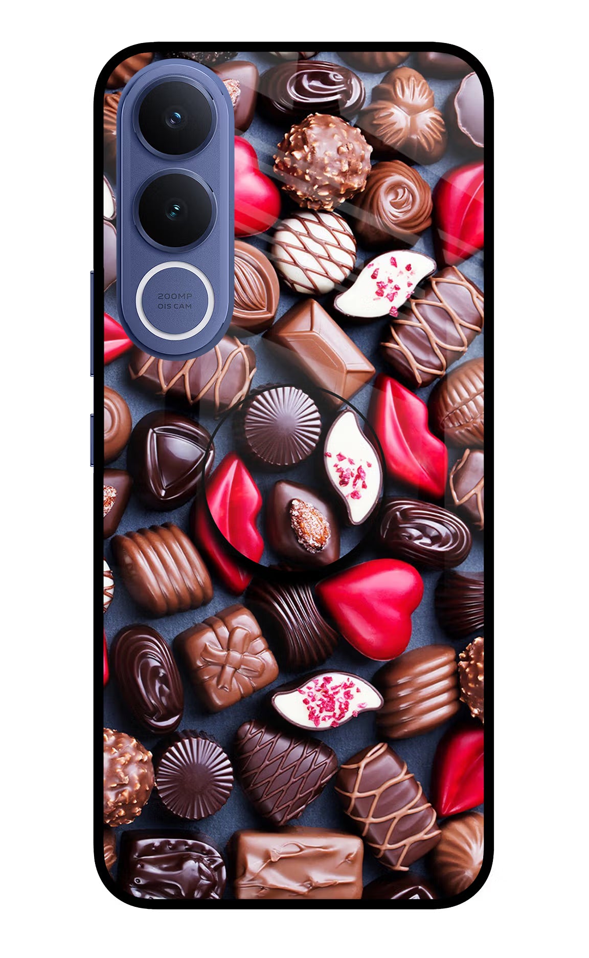 Chocolates Vivo V70 FE 5G Pop Case by Casekaro