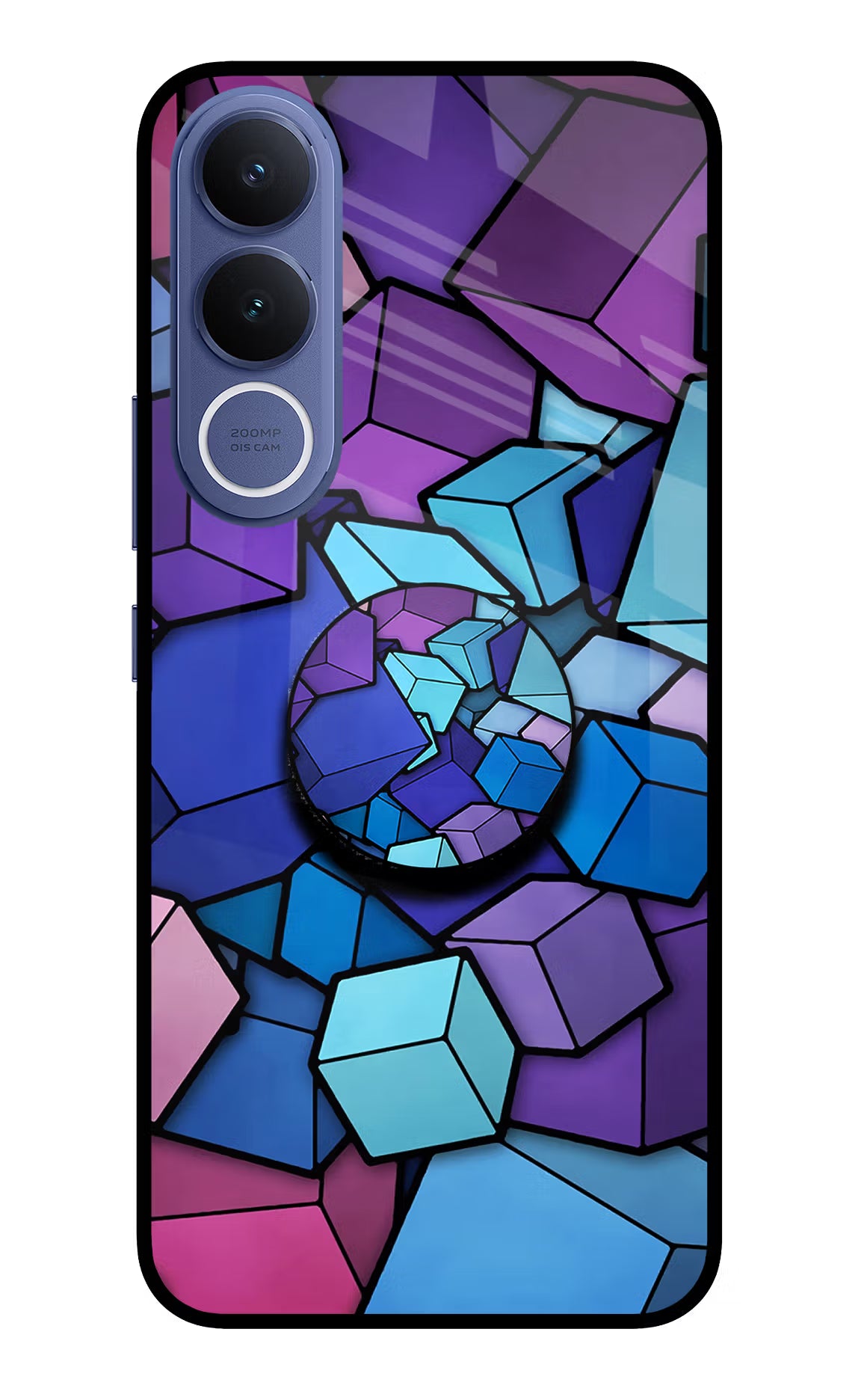 Cubic Abstract Vivo V70 FE 5G Pop Case by Casekaro