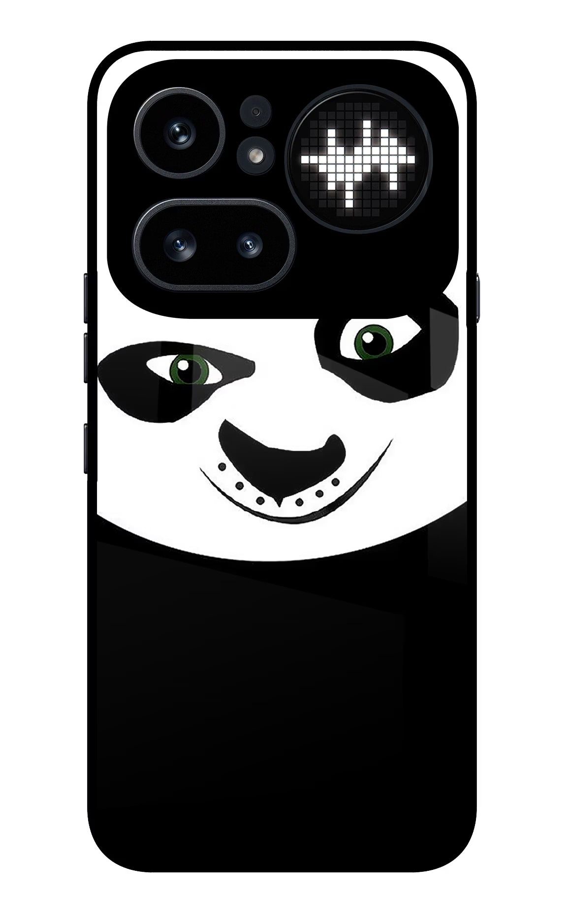 Panda Nothing Phone 4a Pro Glass Case Back Cover by Casekaro