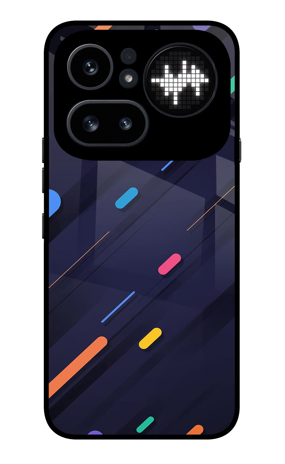 Abstract Design Nothing Phone 4a Pro Glass Case