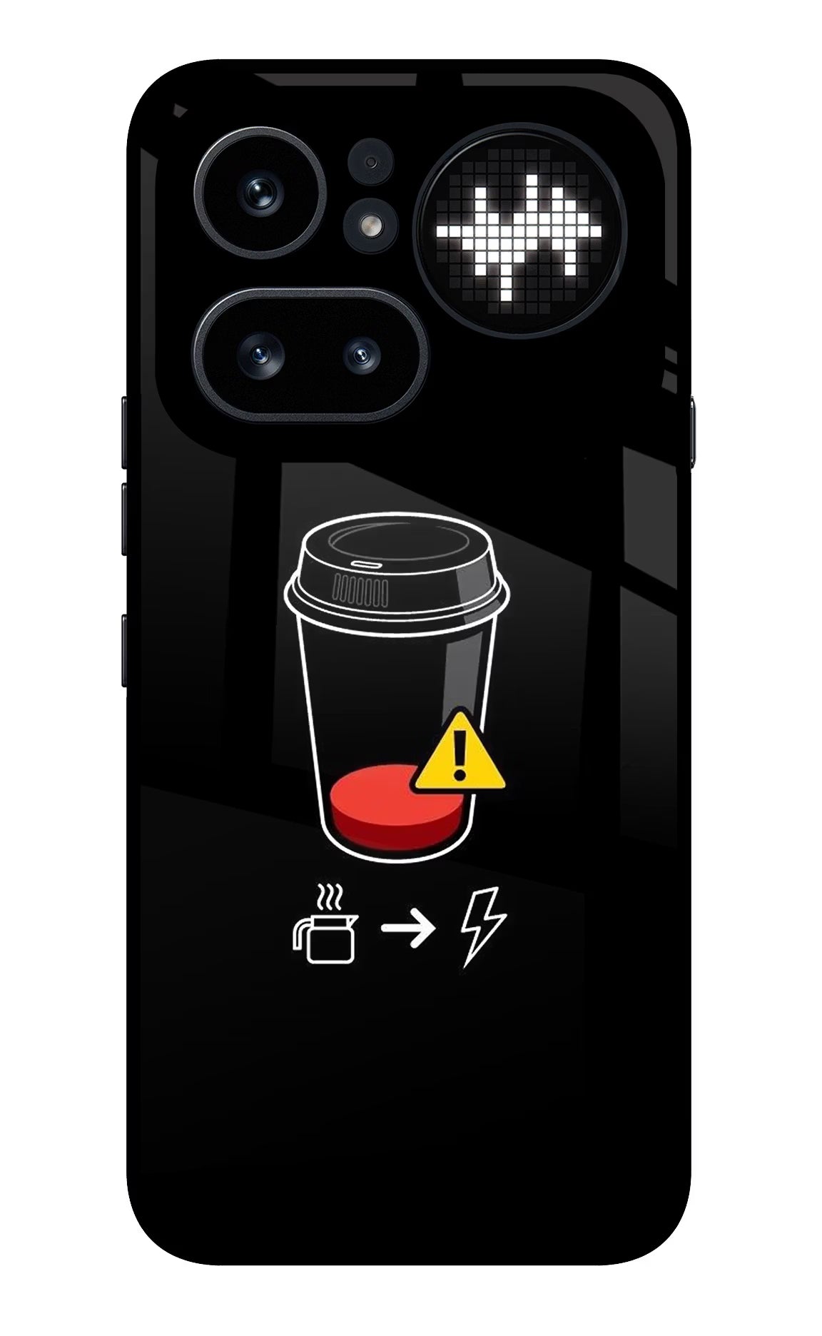 Coffee Nothing Phone 4a Pro Glass Case