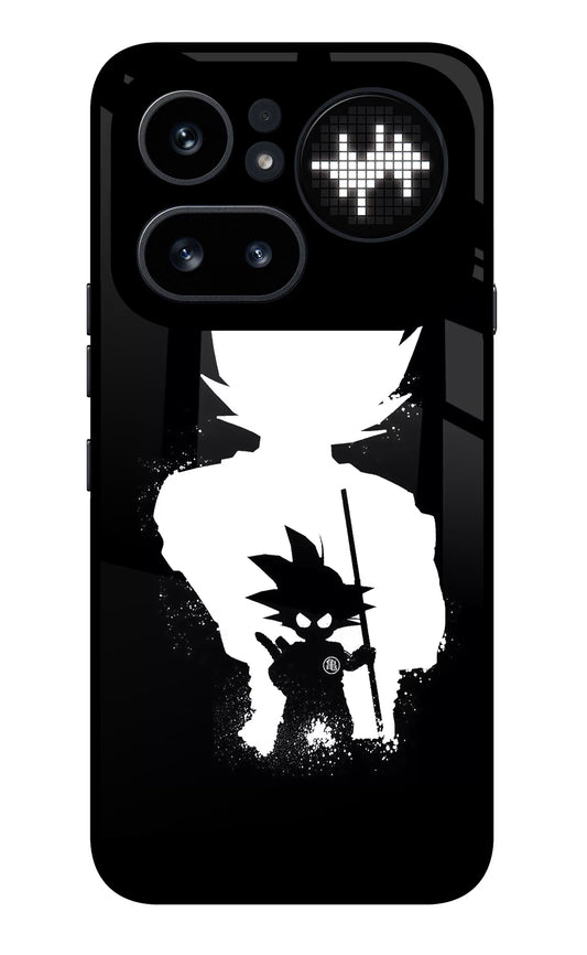 Goku Shadow Nothing Phone 4a Pro Glass Case