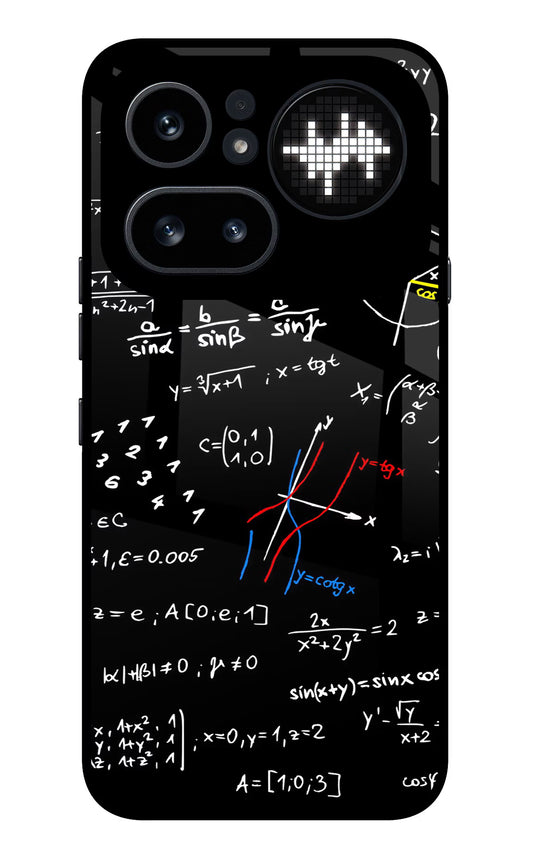 Mathematics Formula Nothing Phone 4a Pro Glass Case