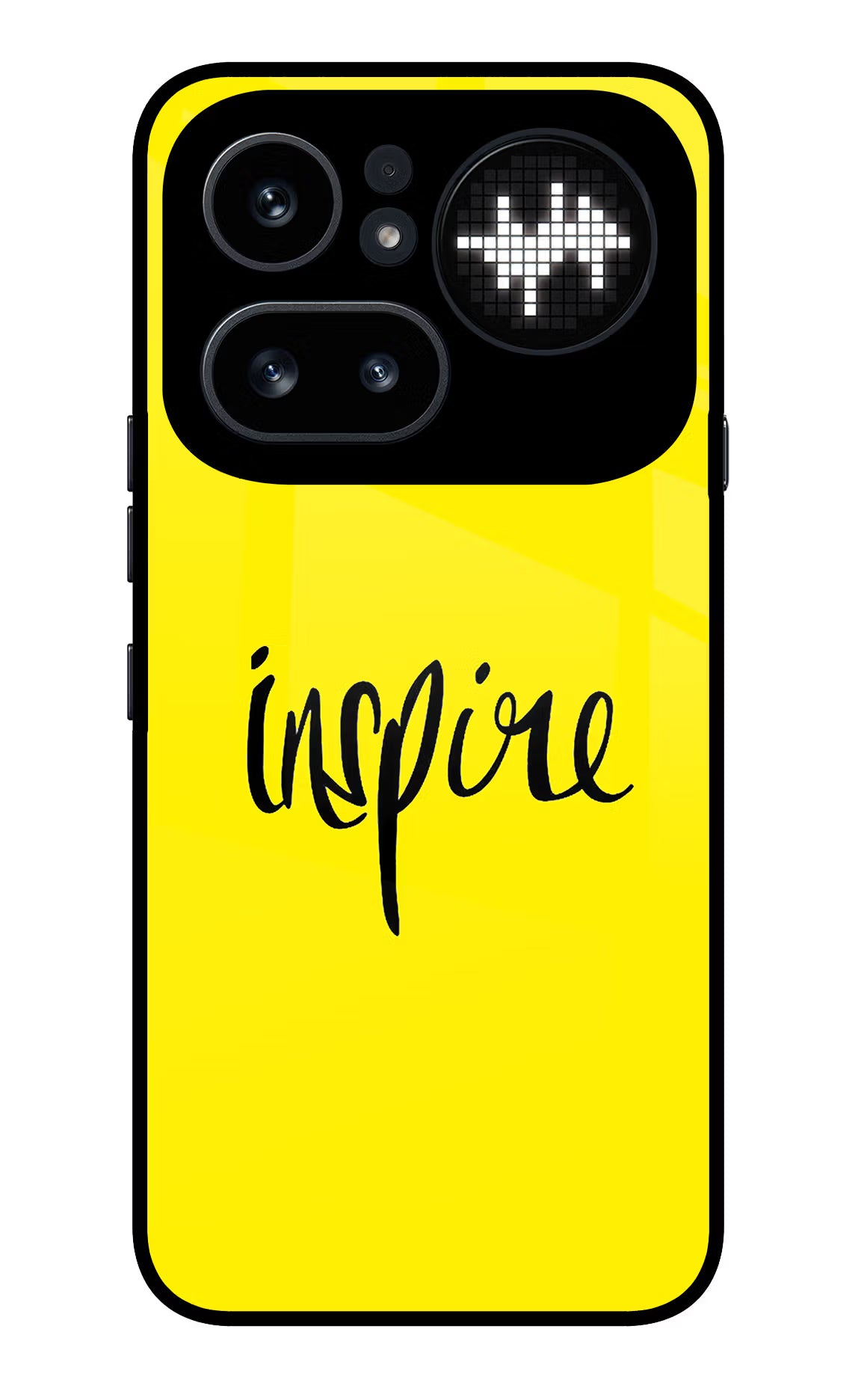 Inspire Nothing Phone 4a Pro Glass Case Back Cover by Casekaro