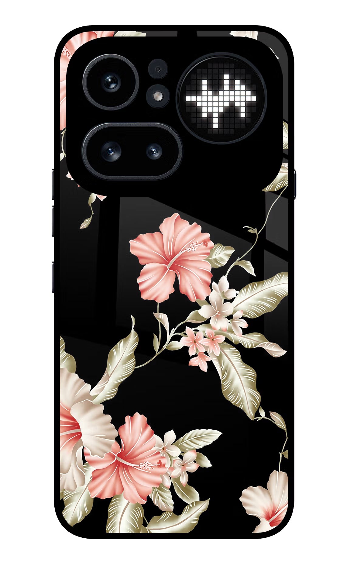 Flowers Nothing Phone 4a Pro Glass Case