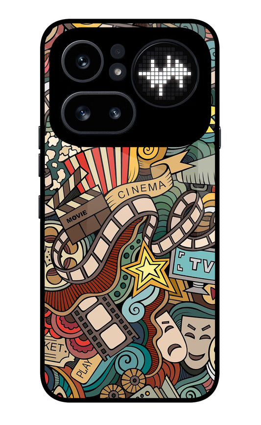 Cinema Abstract Nothing Phone 4a Pro Glass Case