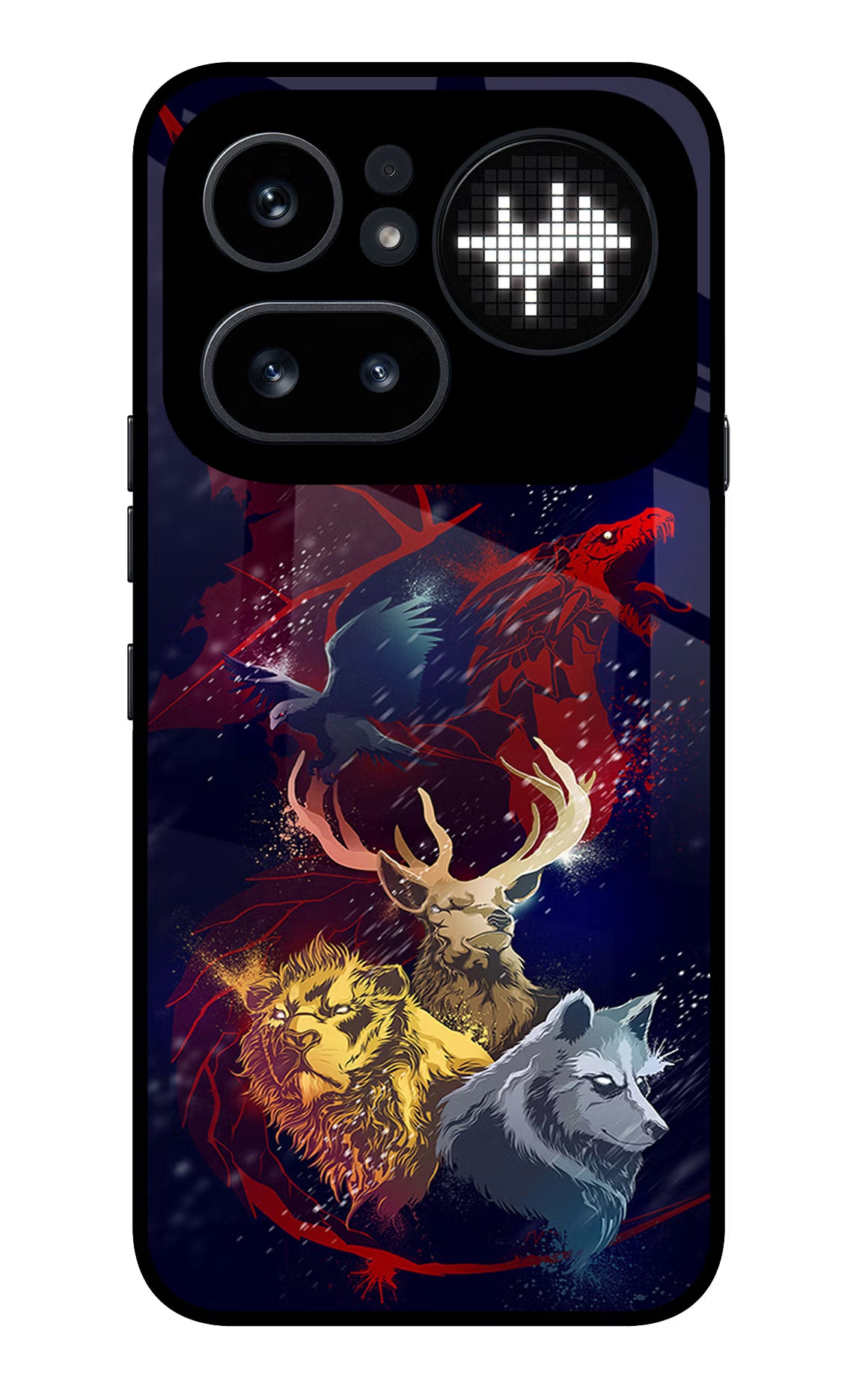 Game Of Thrones Nothing Phone 4a Pro Glass Case Back Cover by Casekaro