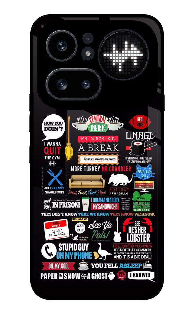 FRIENDS Nothing Phone 4a Pro Glass Case