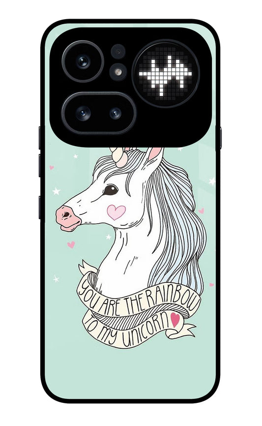 Unicorn Wallpaper Nothing Phone 4a Pro Glass Case
