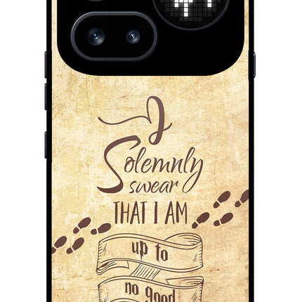 I Solemnly swear that i up to no good Nothing Phone 4a Pro Glass Case