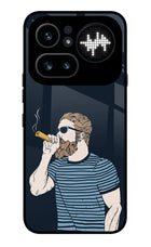 Smoking Nothing Phone 4a Pro Glass Case