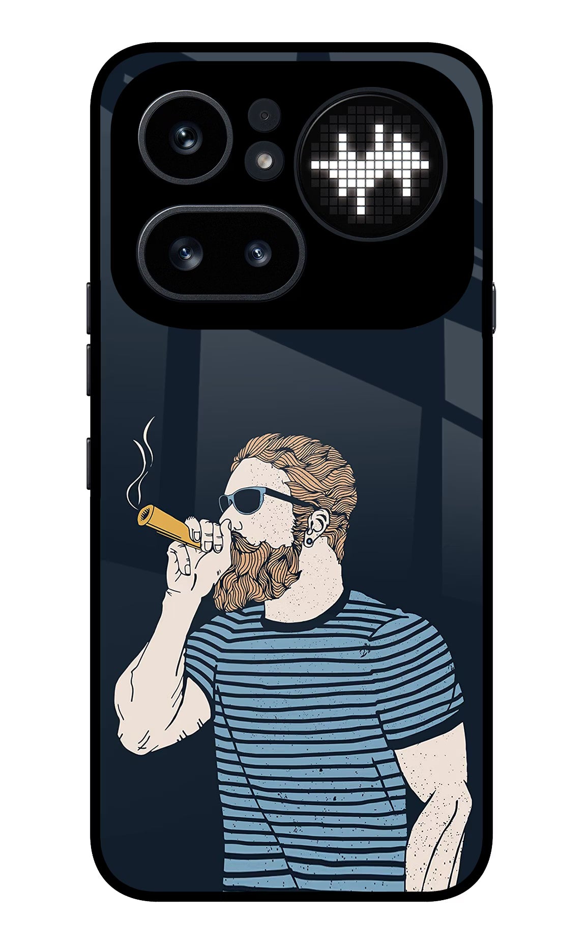 Smoking Nothing Phone 4a Pro Glass Case