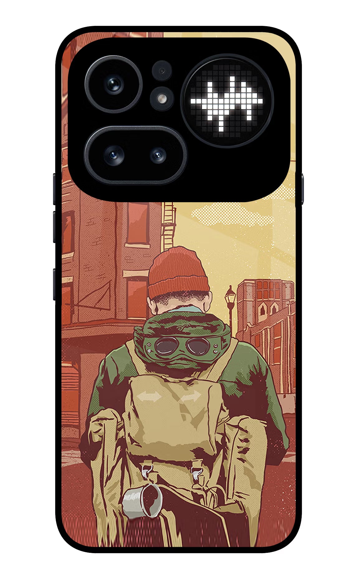 Adventurous Nothing Phone 4a Pro Glass Case Back Cover by Casekaro