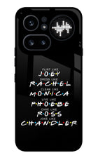 FRIENDS Character Nothing Phone 4a Pro Glass Case