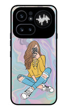 Selfie Girl Nothing Phone 4a Pro Glass Case