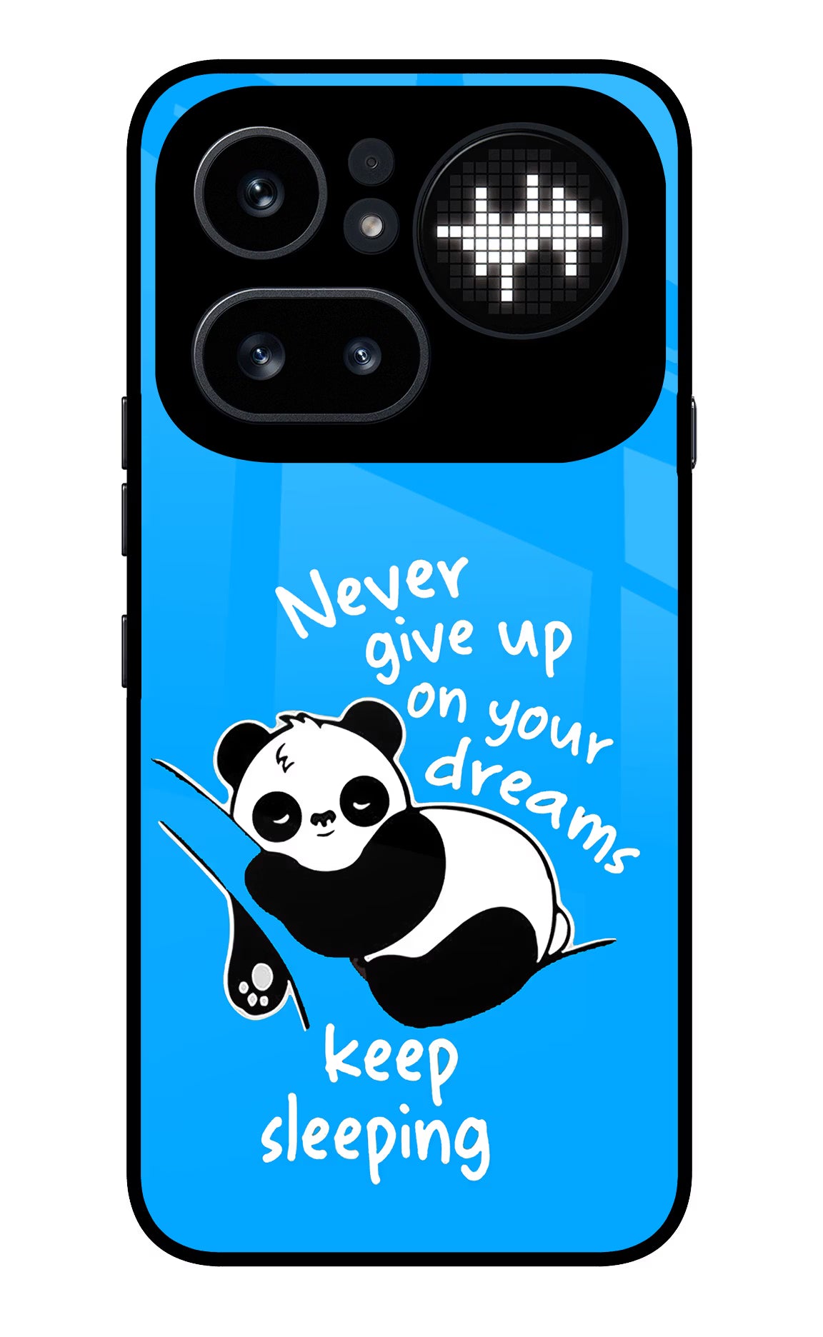Keep Sleeping Nothing Phone 4a Pro Glass Case