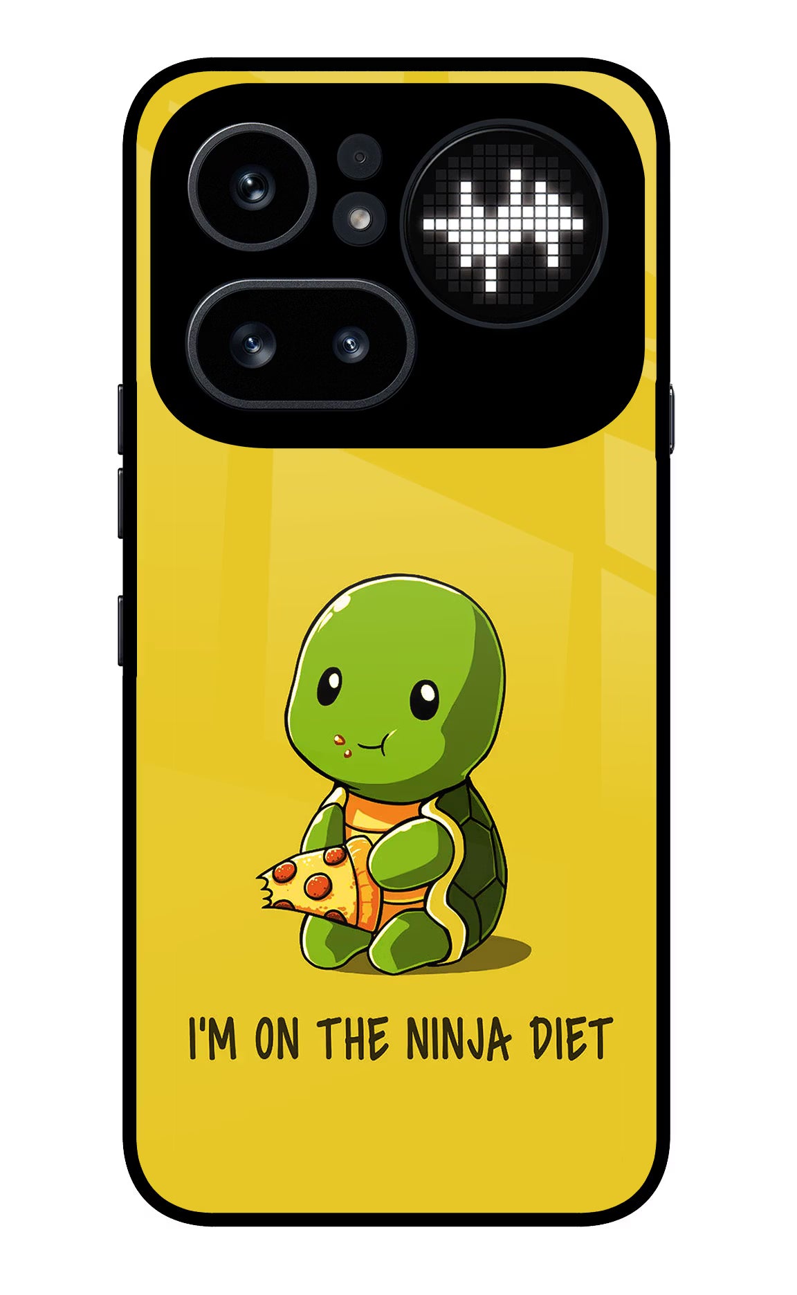 I'm on Ninja Diet Nothing Phone 4a Pro Glass Case Back Cover by Casekaro