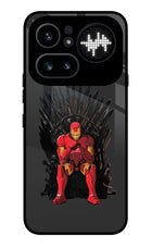 Ironman Throne Nothing Phone 4a Pro Glass Case