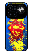 Superman logo Nothing Phone 4a Pro Glass Case
