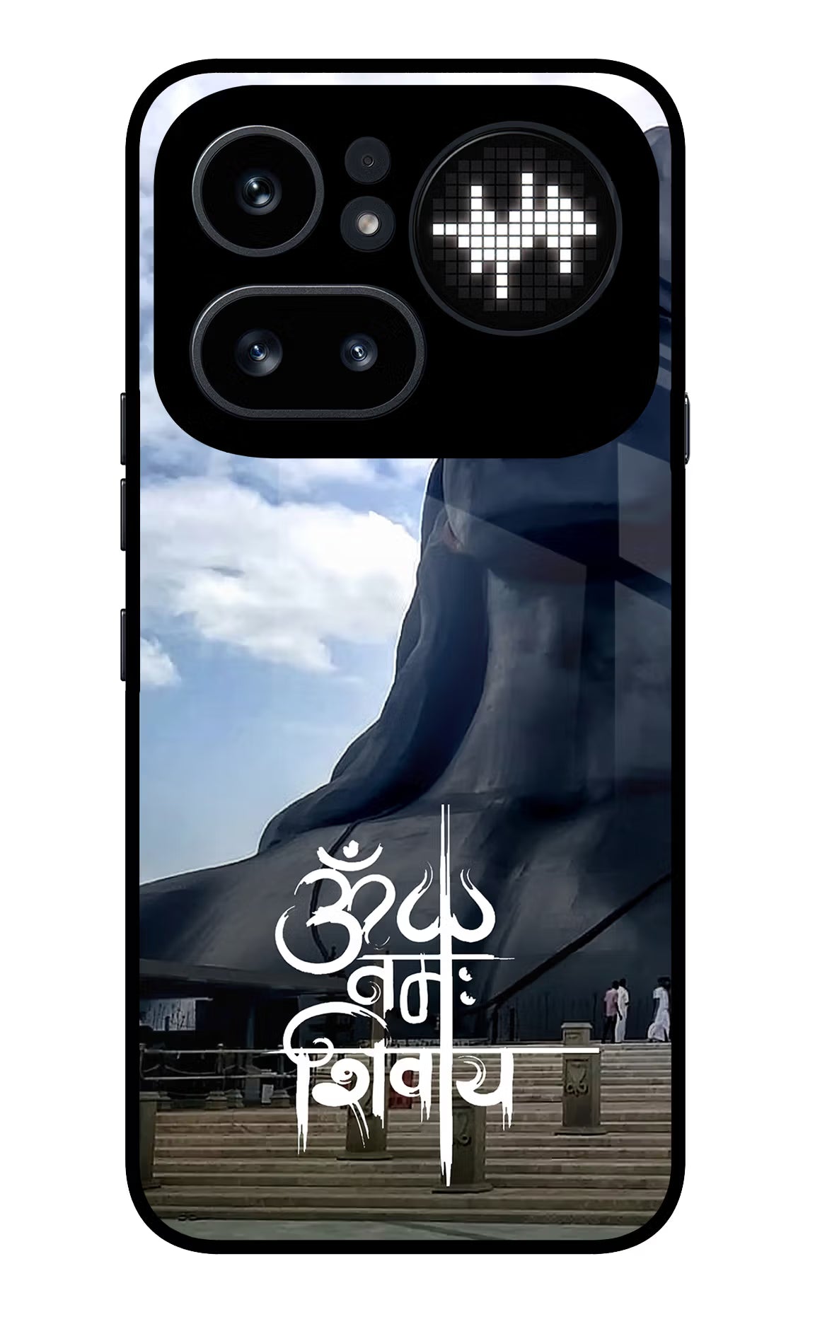 Om Namah Shivay Nothing Phone 4a Pro Glass Case