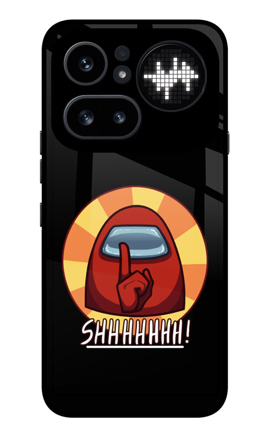 Among Us Shhh! Nothing Phone 4a Pro Glass Case