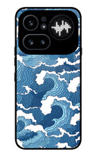 Blue Waves Nothing Phone 4a Pro Glass Case