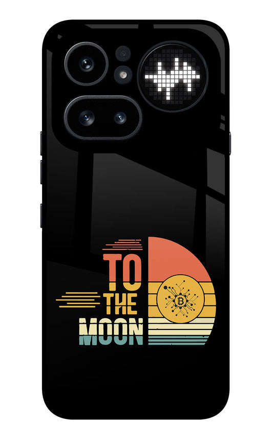 To the Moon Nothing Phone 4a Pro Glass Case