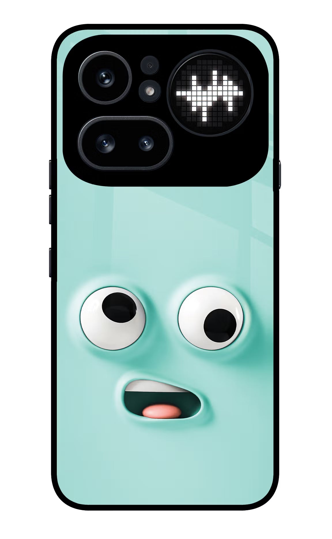 Funny Cartoon Nothing Phone 4a Pro Glass Case Back Cover by Casekaro