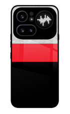 Tri Color Pattern Nothing Phone 4a Pro Glass Case
