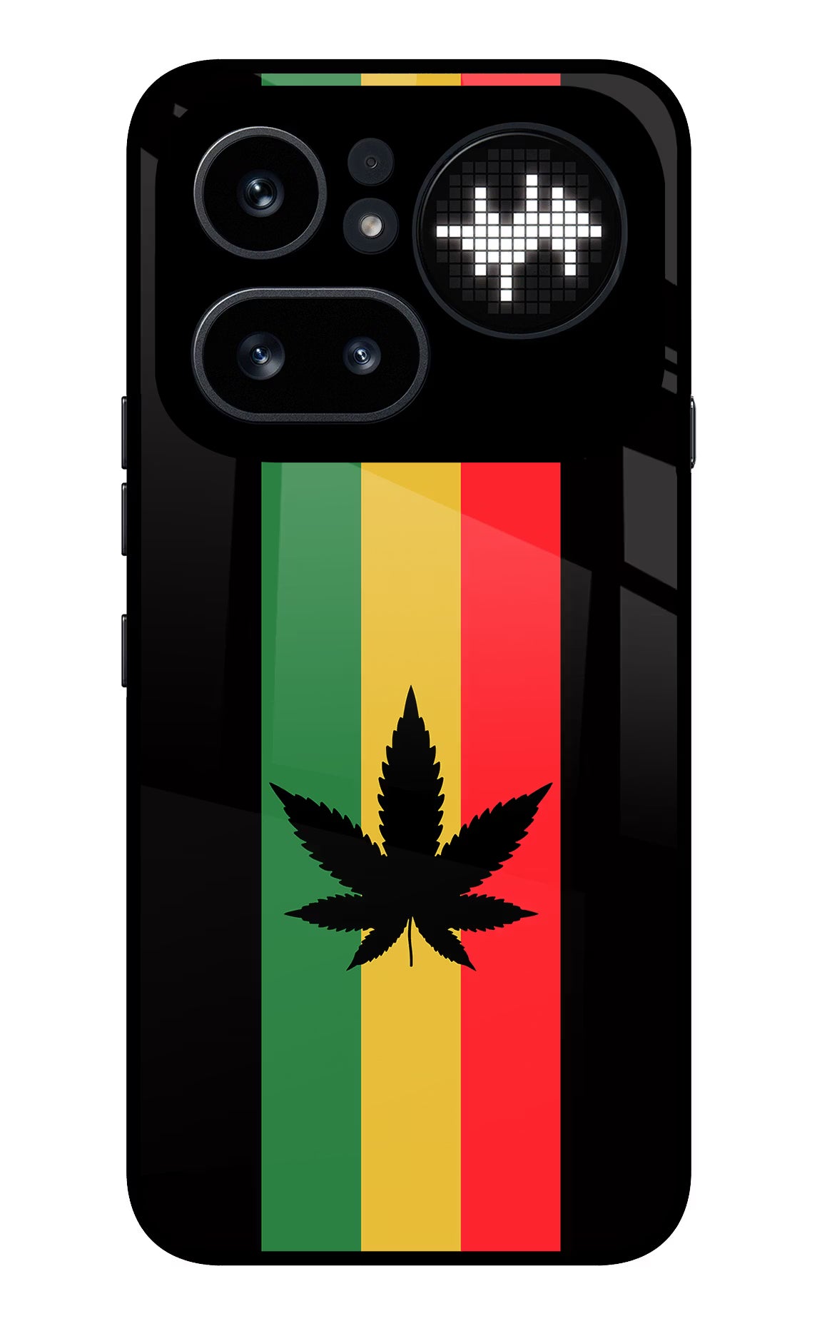 Weed Flag Nothing Phone 4a Pro Glass Case