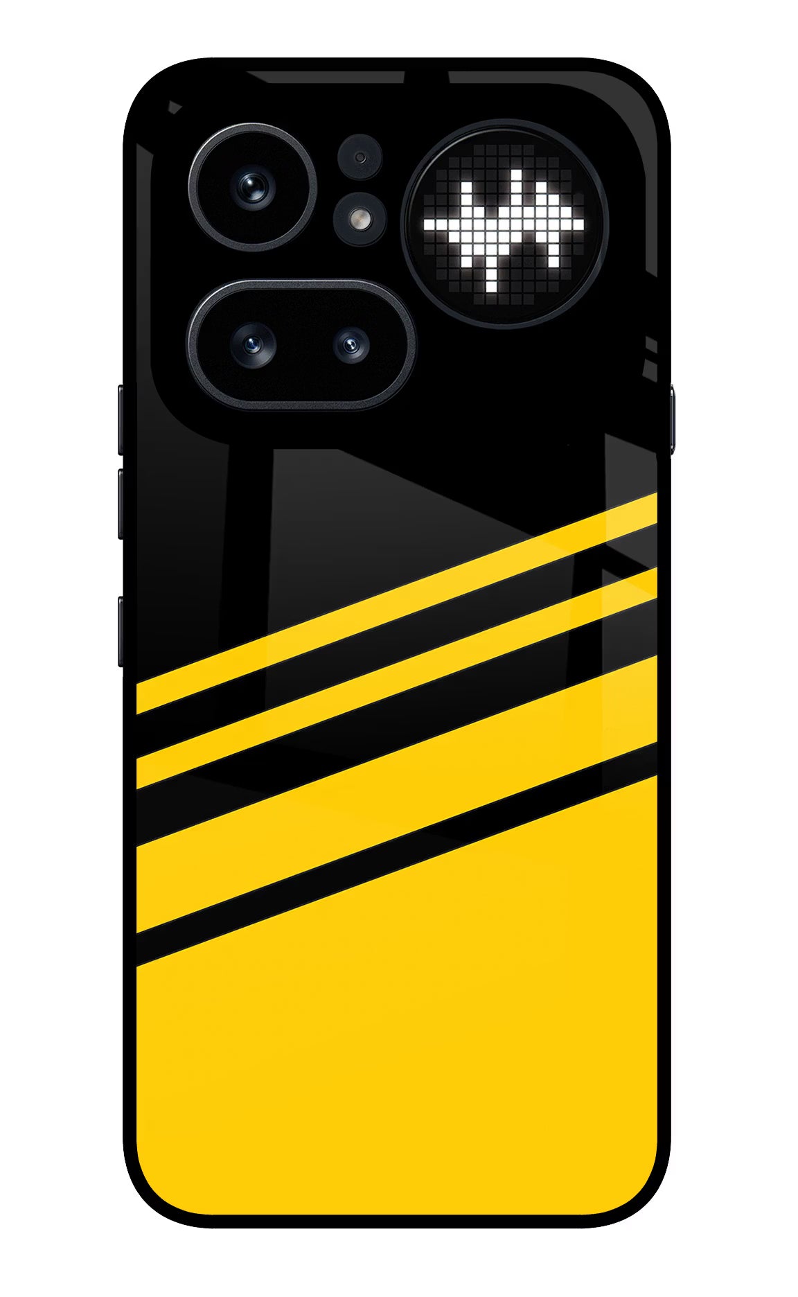 Yellow Shades Nothing Phone 4a Pro Glass Case Back Cover by Casekaro
