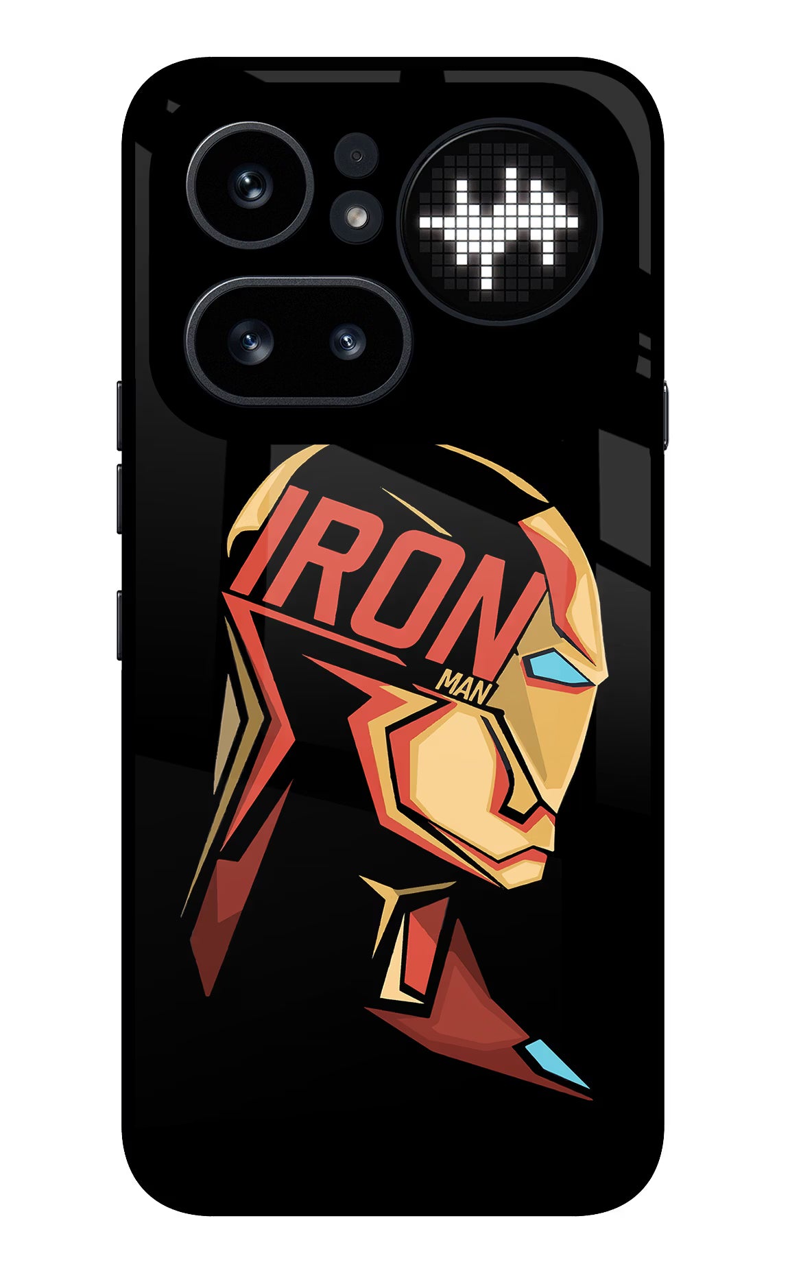 IronMan Nothing Phone 4a Pro Glass Case Back Cover by Casekaro