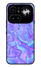Glitter Nothing Phone 4a Pro Glass Case Back Cover by Casekaro