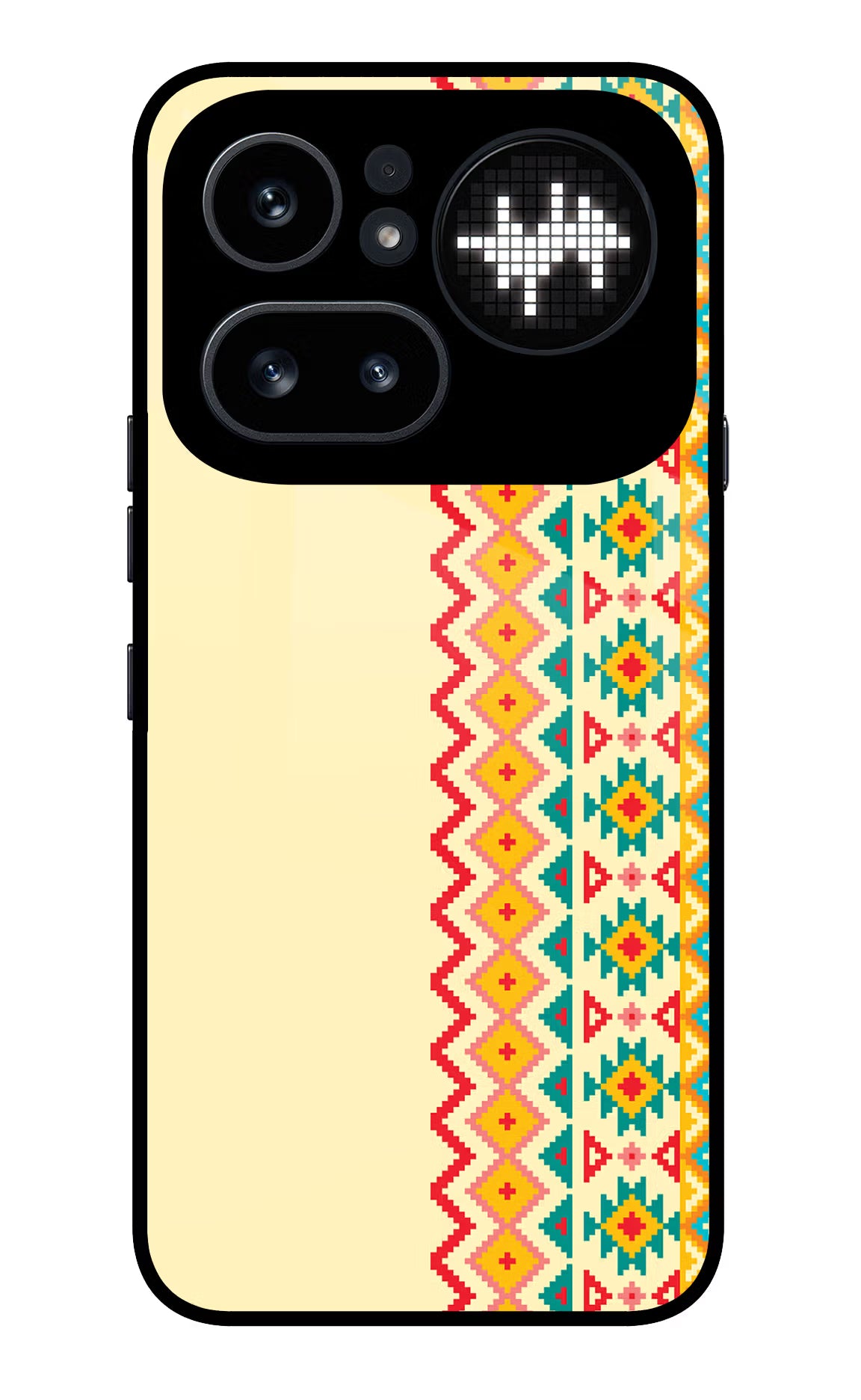 Ethnic Seamless Nothing Phone 4a Pro Glass Case Back Cover by Casekaro