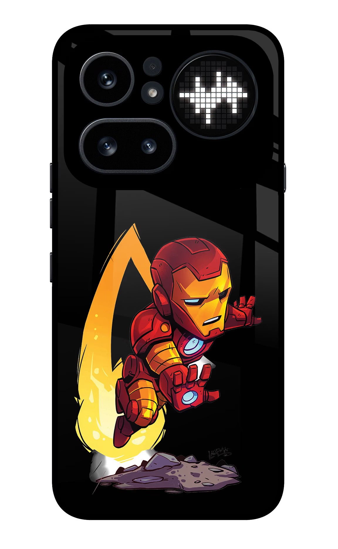 IronMan Nothing Phone 4a Pro Glass Case Back Cover by Casekaro