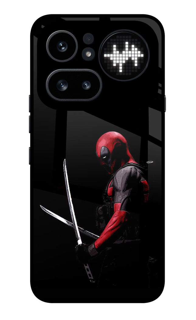 Deadpool Nothing Phone 4a Pro Glass Case