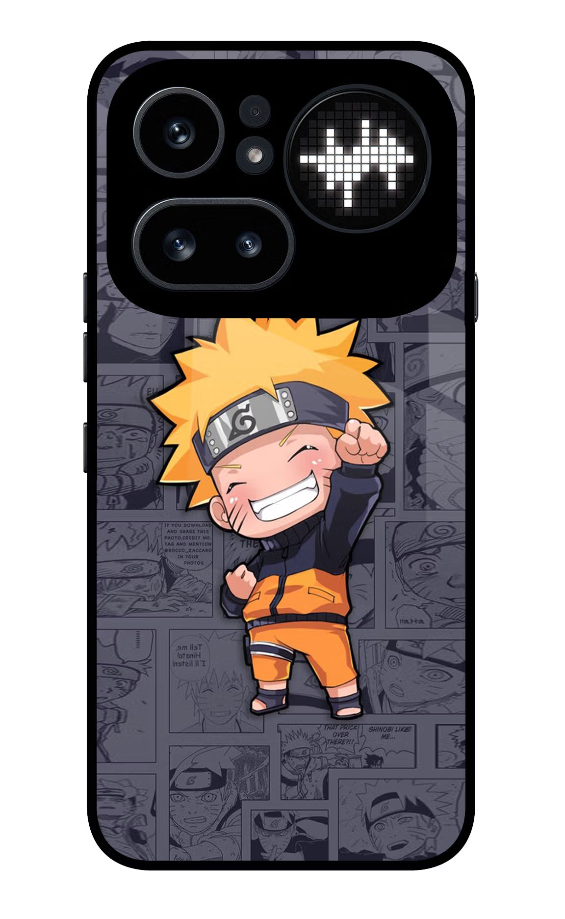 Chota Naruto Nothing Phone 4a Pro Glass Case