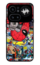 Spider Man Nothing Phone 4a Pro Glass Case