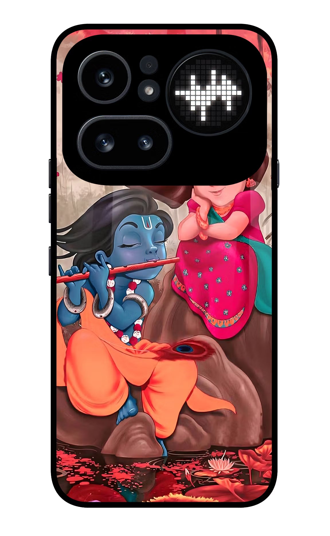 Radhe Krishna Nothing Phone 4a Pro Glass Case