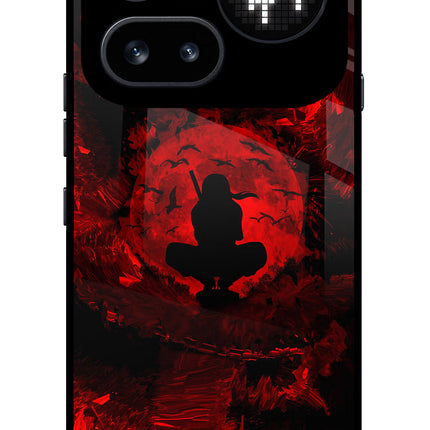 Itachi Uchiha Nothing Phone 4a Pro Glass Case