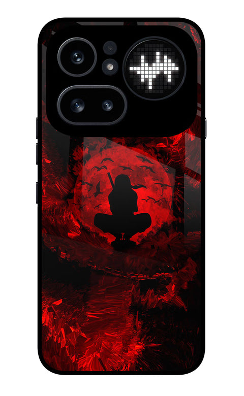 Itachi Uchiha Nothing Phone 4a Pro Glass Case