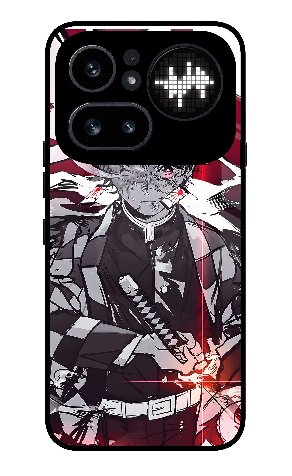 Demon Slayer Nothing Phone 4a Pro Glass Case