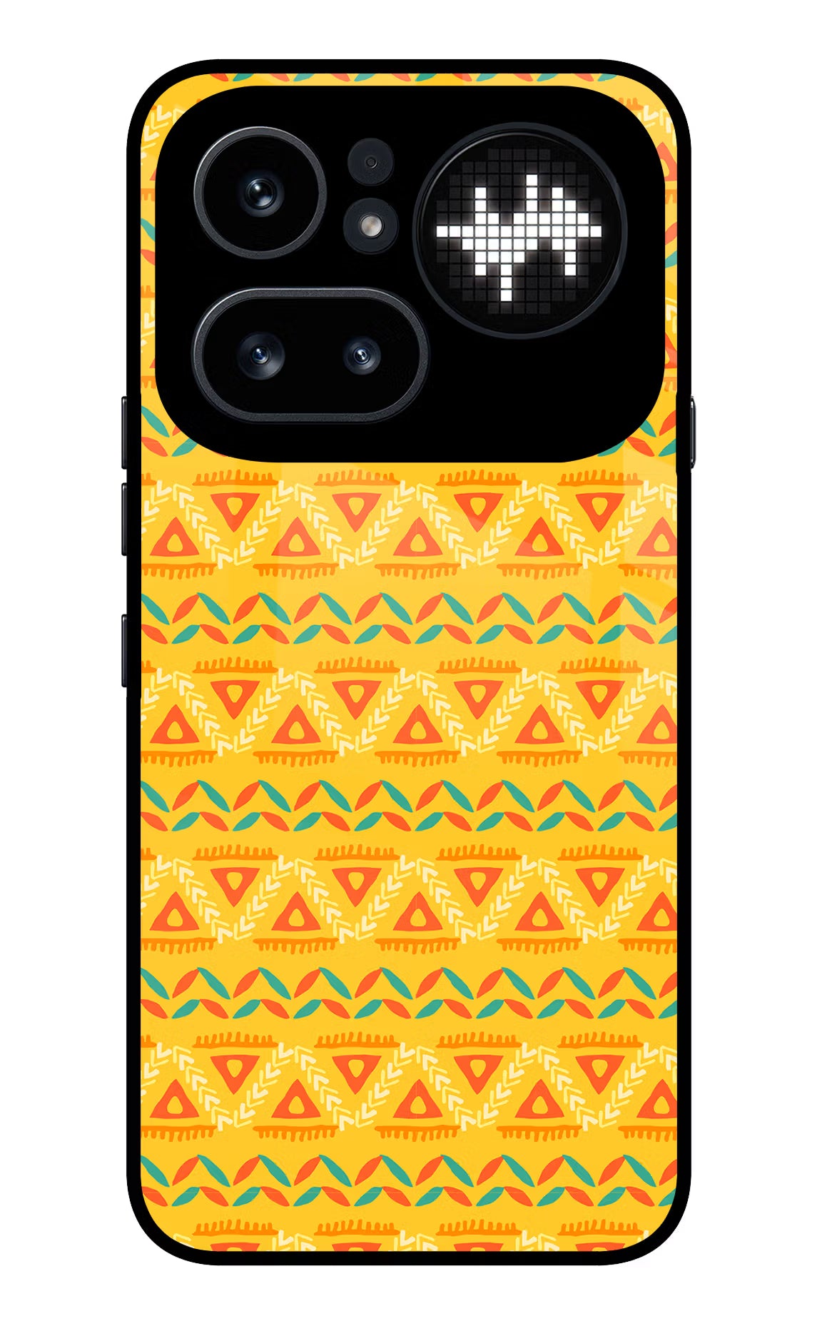 Tribal Pattern Nothing Phone 4a Pro Glass Case