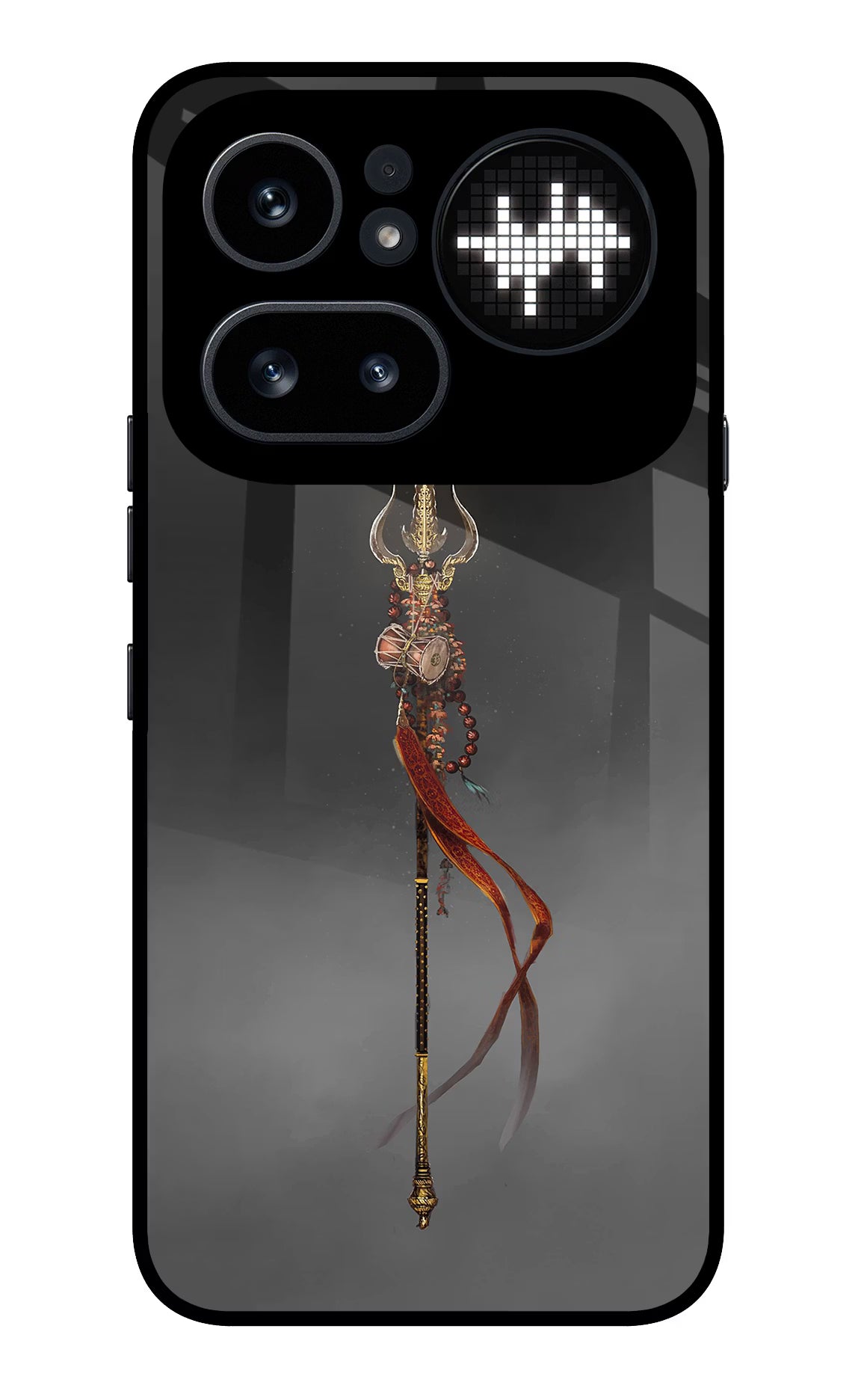 Shiv Trishul Nothing Phone 4a Pro Glass Case Back Cover by Casekaro