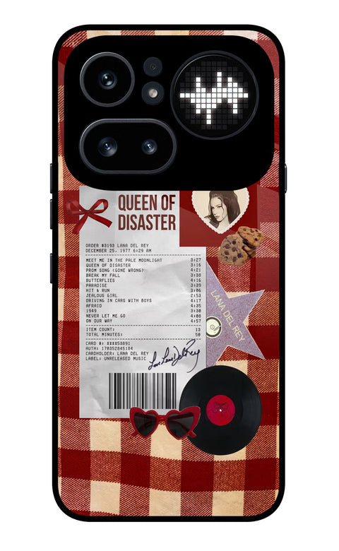 Queen of Disaster Nothing Phone 4a Pro Back Cover