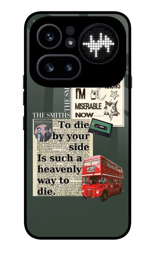 The Smiths Nothing Phone 4a Pro Glass Case