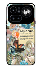 Aquarius Zodiac Nothing Phone 4a Pro Glass Case