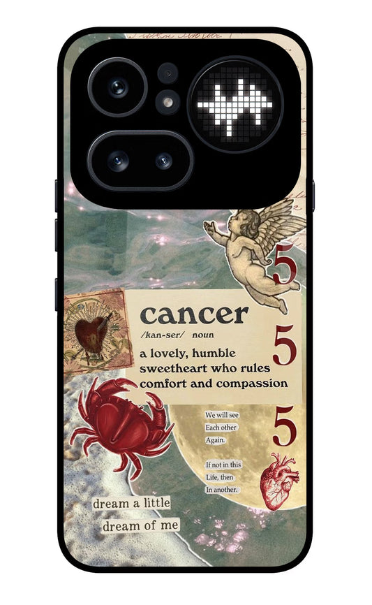 Cancer Zodiac Nothing Phone 4a Pro Glass Case