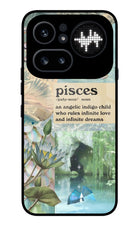 Pisces Zodiac Nothing Phone 4a Pro Glass Case