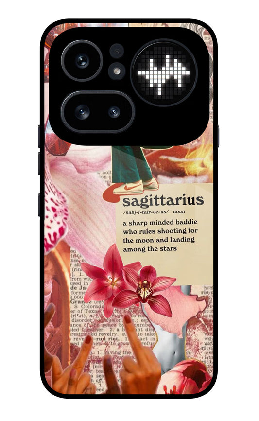 Sagittarius Zodiac Nothing Phone 4a Pro Glass Case
